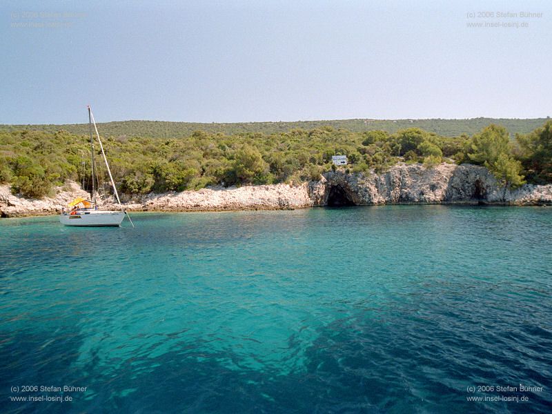 auf Tour mit Kapit�n Mate auf Insel Losinj / Kroatien