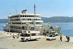 Autofhre auf Insel Losinj